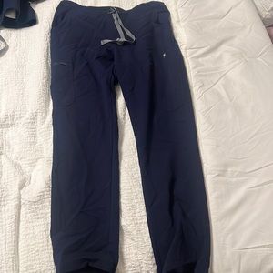 Small navy figs pants